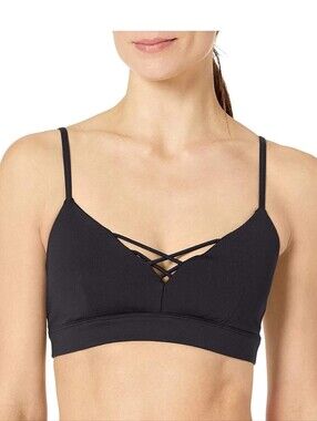 Alo Interlace Sports Bra Black Small